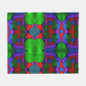 Kleur al fleece deken (Voorkant (Horizontaal))