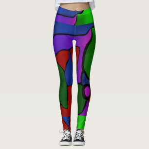 Kleur al leggings