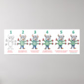 Kleur als een monster poster (Voorkant)