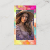 Kleur Analist Personal Stylist Bright Visitekaartje (Achterkant)