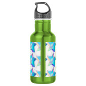 Kleur Appel Tekst Ster Afbeelding Drinkware Waterf Waterfles (Achterkant)