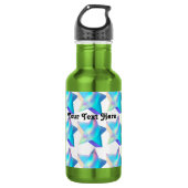 Kleur Apple Tekst Ster Afbeelding Drinkware Waterf Waterfles (Voorkant)