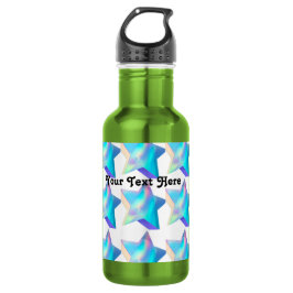 Kleur Apple Tekst Ster Afbeelding Drinkware Waterf Waterfles