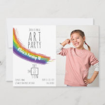 Kleur Art Party Verjaardag