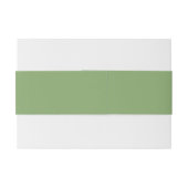 kleur asperge uitnodigingen wikkel (Achterkant Voorbeeld)