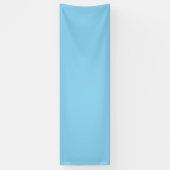 kleur babyblauw spandoek (Verticaal)