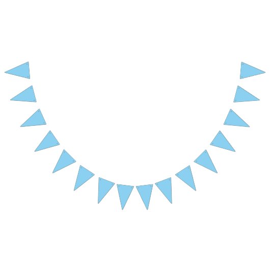 kleur babyblauw vlaggetjes (Alle)