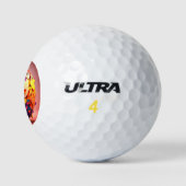 Kleur bal. zichtbaar zelfs van een afstand golfballen (Logo)