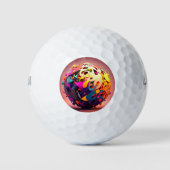 Kleur bal. zichtbaar zelfs van een afstand golfballen (Voorkant)