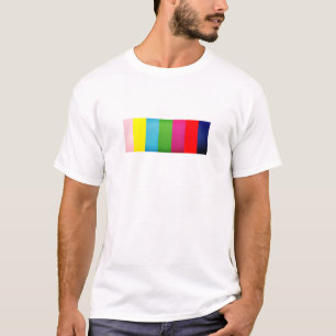 Kleur Band Spectrum T-shirt ontwerp - Levendige st