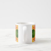 Kleur Barst Kaleidoscoop Espresso Kop (Achterkant)