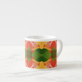 Kleur Barst Kaleidoscoop Espresso Kop (Voorkant rechts)