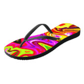 Kleur Barstpatroon Teenslippers (Schuin)