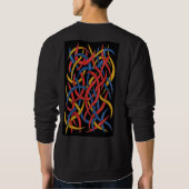 Kleur Beweging Basic Sweatshirt (Achterkant)