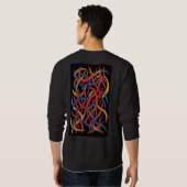 Kleur Beweging Basic Sweatshirt (Achterkant volledig)