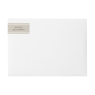 Kleur Bewerkbare Greige Minimalist