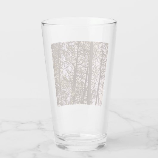 Kleur bij de bomen glas (Achterkant)