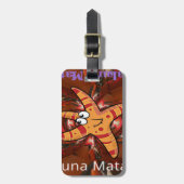 Kleur bij uitvoering bagagelabel (Voorkant verticaal)