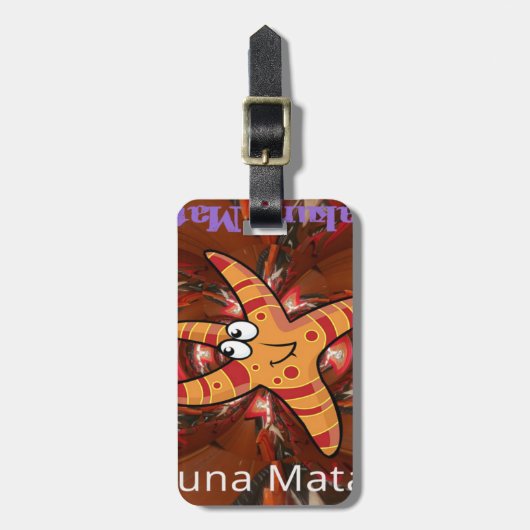 Kleur bij uitvoering bagagelabel (Voorkant verticaal)