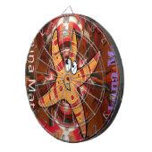 Kleur bij uitvoering dartbord (Voorkant Rechts)