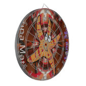 Kleur bij uitvoering dartbord (Voorkant Links)