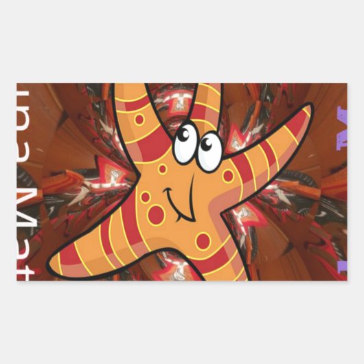 Kleur bij uitvoering rechthoekige sticker (Voorkant)