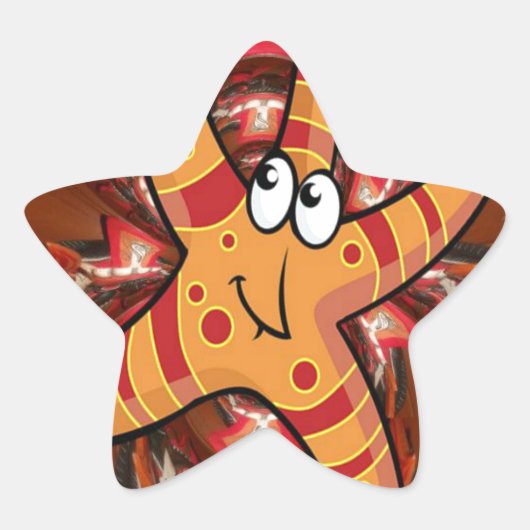 Kleur bij uitvoering ster sticker (Voorkant)