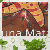 Kleur bij uitvoering theedoek (Gevouwen)