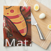 Kleur bij uitvoering theedoek (Quarter Fold)