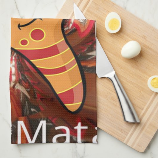 Kleur bij uitvoering theedoek (Quarter Fold)