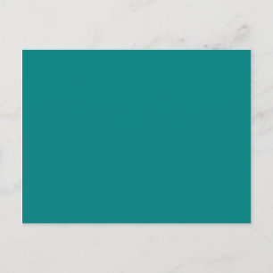 kleur blauwgroen briefkaart