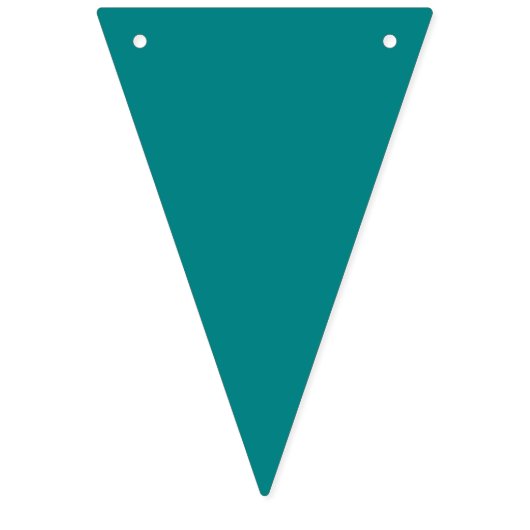 kleur blauwgroen vlaggetjes (Eerste vlag)