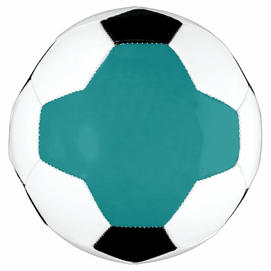 kleur blauwgroen voetbal (Voorkant)