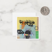 Kleur Blind Collage Note Kaart Notitiekaartje (Voorkant / Achterkant in situ)