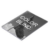 Kleur Blind grijswaardenvlaggen Notitieboek (Linkerzijde)