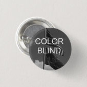 Kleur Blind grijswaardenvlaggen Ronde Button 3,2 Cm (Voorkant /achterkant)