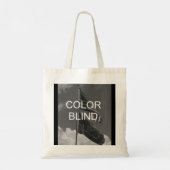 Kleur Blind grijswaardenvlaggen Tote Bag (Achterkant)