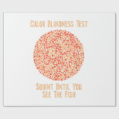 Kleur Blind T Shirt - Grappige Kleurenblindheid Te Cadeaupapier (Vlak)