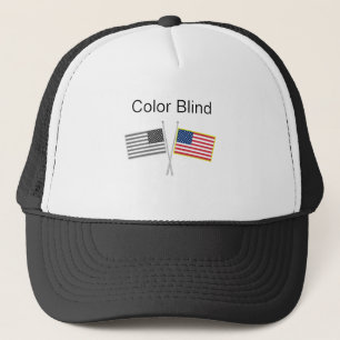 Kleur Blind twee vlaggen Trucker Pet