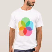 Kleur Bloem T-shirt (Voorkant)