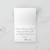 Kleur BloggerVerjaardag Bedankkaart (Binnen)