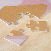 Kleur Blok Abstracte Kunst Unieke Vakantie Cadeau Legpuzzel (Zijkant)