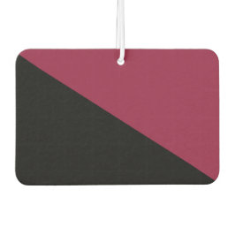 Kleur Blok Auto Luchtverfrisser (Black & Berry Red