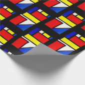 Kleur blok cadeaupapier (Hoek)