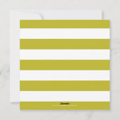 Kleur Blok Kerstkaart (Achterkant)