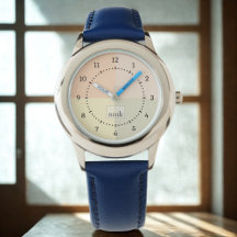 Kleur Blok Kinderen Horloge - Gepersonaliseerde Ti
