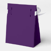 Kleur blok minimalistische aangepaste naam bedankdoosjes (Achterkant)