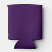 Kleur blok minimalistische aangepaste naam  blikjeskoeler (Achterkant)