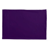Kleur blok minimalistische aangepaste naam  kussensloop (Achterkant)