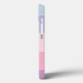 Kleur Blok Pastel Kleuren Strepen Case-Mate iPhone Case (Achterkant / Links)